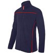 Chaqueta polar bicolor azul marino y rojo Velilla