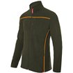 Chaqueta polar bicolor verde oscuro y naranja Velilla