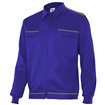 Chaqueta vértice azul eléctrico y gris Velilla
