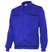 Chaqueta vértice azul eléctrico y negro Velilla