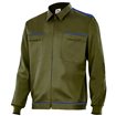 Chaqueta vértice verde oscuro y azul Velilla