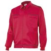 Chaqueta vértice rojo y granate Velilla