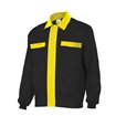 Chaqueta bicolor negro y amarillo Velilla