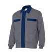 Chaqueta bicolor gris y azul Velilla
