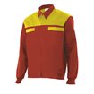 Chaqueta reforzada rojo y amarillo Velilla