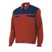 Chaqueta reforzada rojo y azul marino Velilla