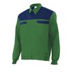 Chaqueta reforzada verde y azul Velilla