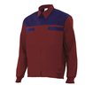 Chaqueta reforzada granate y azul marino Velilla