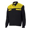 Chaqueta reforzada negro y amarillo Velilla