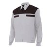 Chaqueta reforzada blanco y negro Velilla