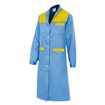 Bata para mujer azul claro y amarillo Velilla
