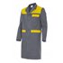 Bata para hombre gris y amarillo  Velilla