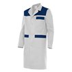 Bata para hombre blanco y azul Velilla
