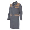 Bata para hombre beige y gris Velilla