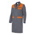 Bata para hombre naranja y gris Velilla