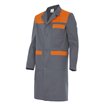 Bata para hombre naranja y gris Velilla