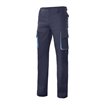 Pantalón elástico con forro azul marino y azul claro Velilla