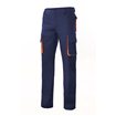Pantalón elástico con forro azul marino y naranja Velilla