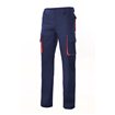 Pantalón elástico con forro azul marino y rojo Velilla