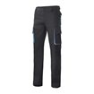 Pantalón elástico con forro negro y azul claro Velilla