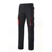 Pantalón elástico con forro negro y rojo Velilla