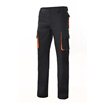Pantalón elástico con forro negro y naranja Velilla