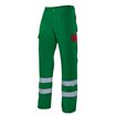 Pantalón con cintas reflectante verde y rojo Velilla