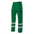 Pantalón con cintas reflectante verde y azul marino Velilla