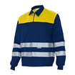 Chaqueta reflectante azul y amarillo Velillla
