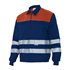 Chaqueta reflectante azul y naranja Velilla