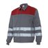 Chaqueta reflectante gris y rojo Velilla
