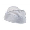 Gorro profesional rejilla diseño militar blanco Velilla