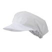 Cofia profesional con rejilla blanca Velilla