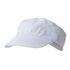 Gorro con visera profesional blanco