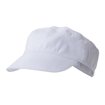 Gorro con visera profesional blanco