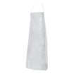 Delantal impermeable desechable blanco 25 UDS