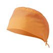 Gorro profesional sanitario naranja Velilla