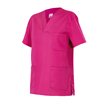 Camisa manga corta pijama rosa fucsia Velilla