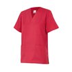 Camisa manga corta pijama rojo Velilla