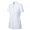 Chaqueta mujer manga corta botones blanco Velilla