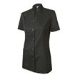 Chaqueta mujer manga corta botones negro Velilla