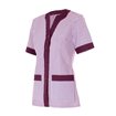 Chaqueta de mujer a rayas granate y blanca Velilla