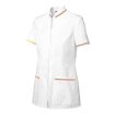 Chaqueta laboral de mujer blanco y beige Velilla