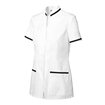 Chaqueta laboral de mujer blanco y negro Velilla