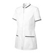Chaqueta laboral de mujer blanco y gris Velilla