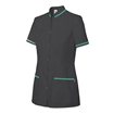 Chaqueta laboral de mujer negro y verde Velilla