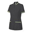 Chaqueta laboral de mujer negro y verde claro Velilla