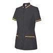 Chaqueta laboral de mujer negro y naranja Velilla