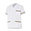 Chaqueta sanitaria blanco y marron Velilla