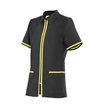 Chaqueta laboral de mujer negro y amarillo Velilla